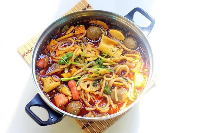 冒菜米粉的做法-香辣味煮菜譜