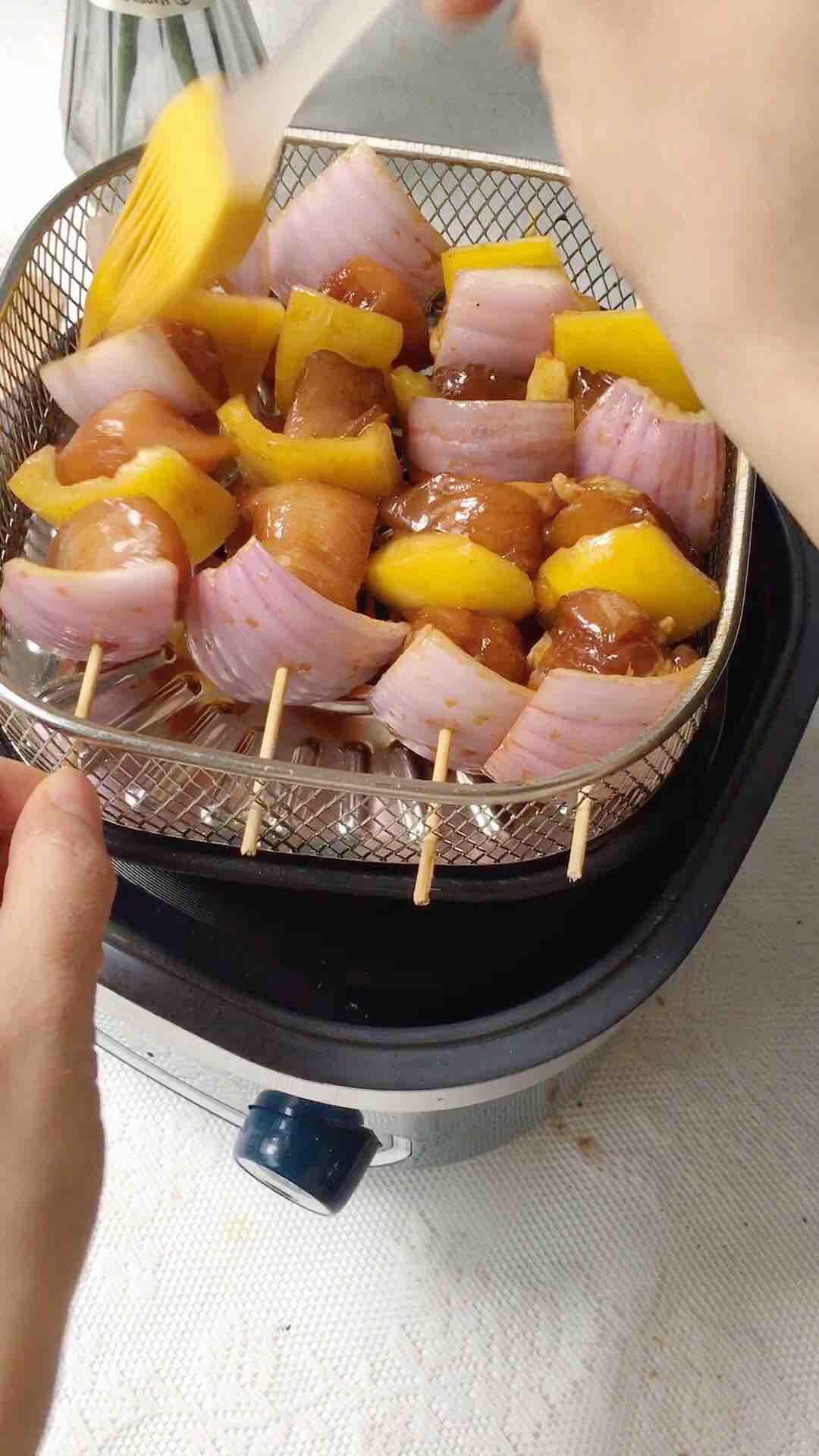 奧爾良烤雞串的做法-家常味烤菜譜