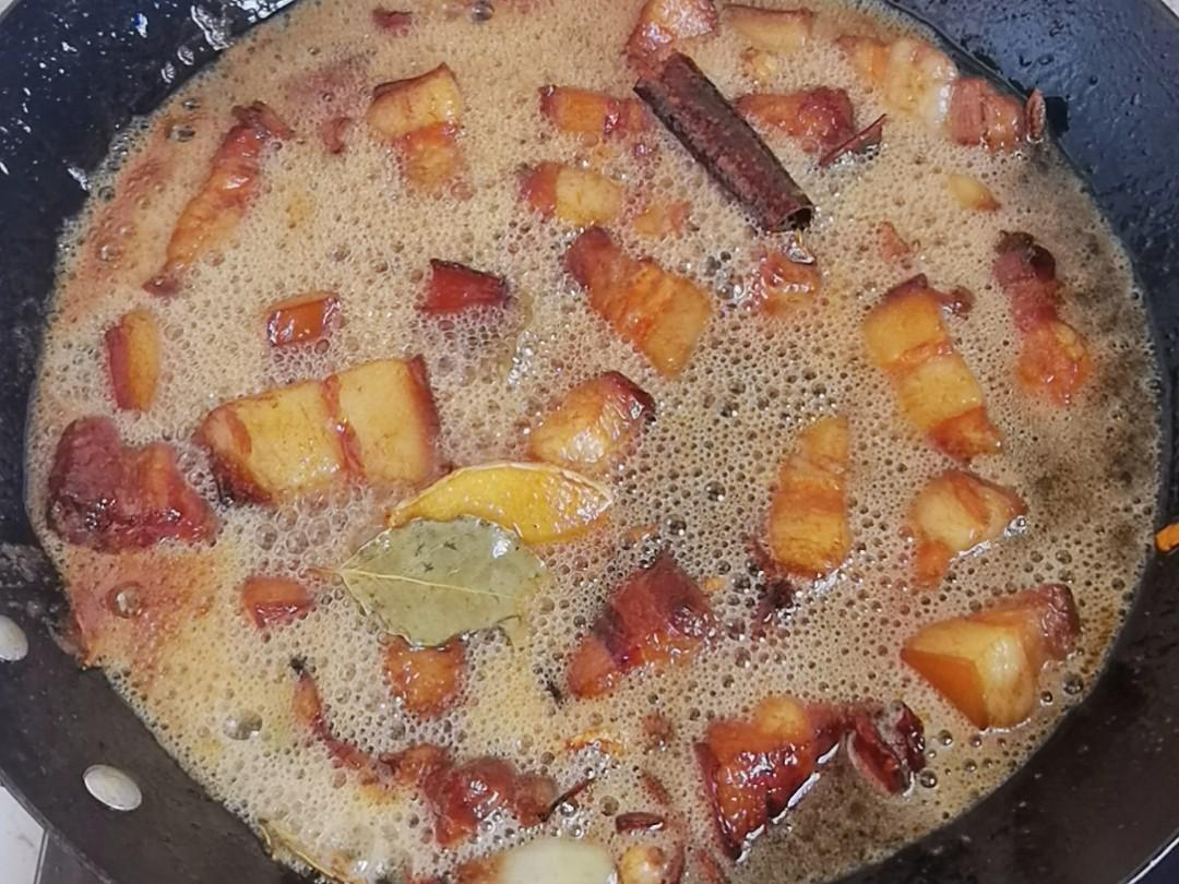 年夜飯“硬菜”-不加1滴水的紅燒肉，入口咂舌仰嘆天的做法-家常味燉菜譜