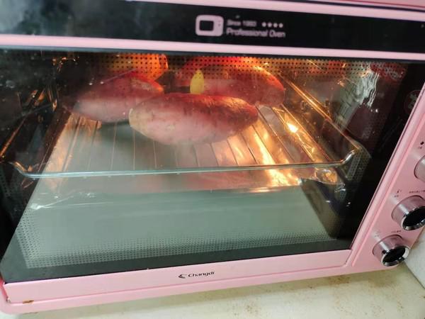 烤蜜薯的做法-甜味烘焙菜譜