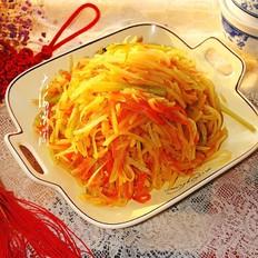 立春必吃的菜~素炒土豆絲的做法-家常味炒菜譜