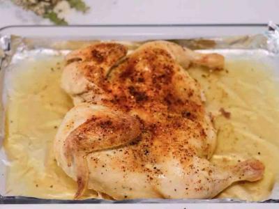 用最嫩的童子雞 烤最想的脆皮烤雞的做法-咸鮮味烤菜譜