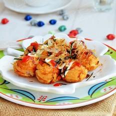 章魚小丸子的做法-茄汁味煎菜譜