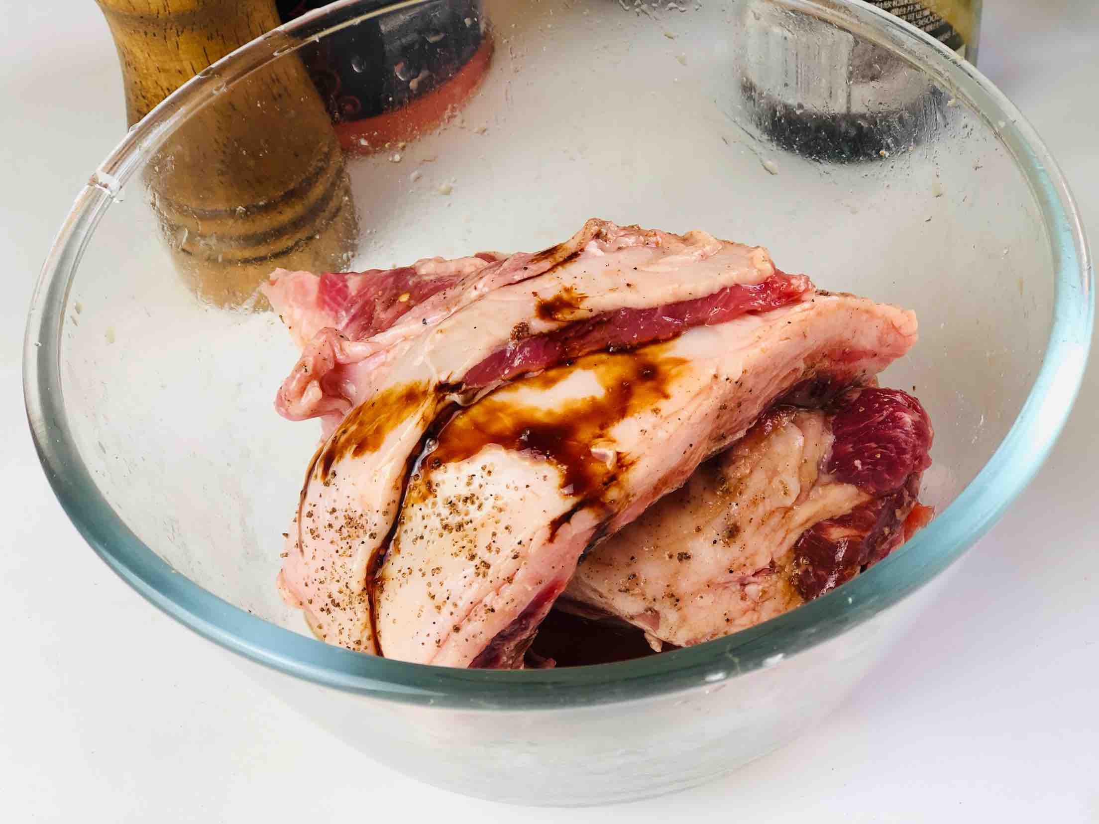 空氣炸鍋版烤羊排的做法-麻辣味烤菜譜