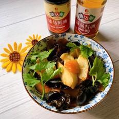 山藥南瓜炒木耳，素炒不樸素的做法-家常味炒菜譜