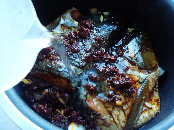 電飯煲燉魚頭的做法-麻辣味燉菜譜