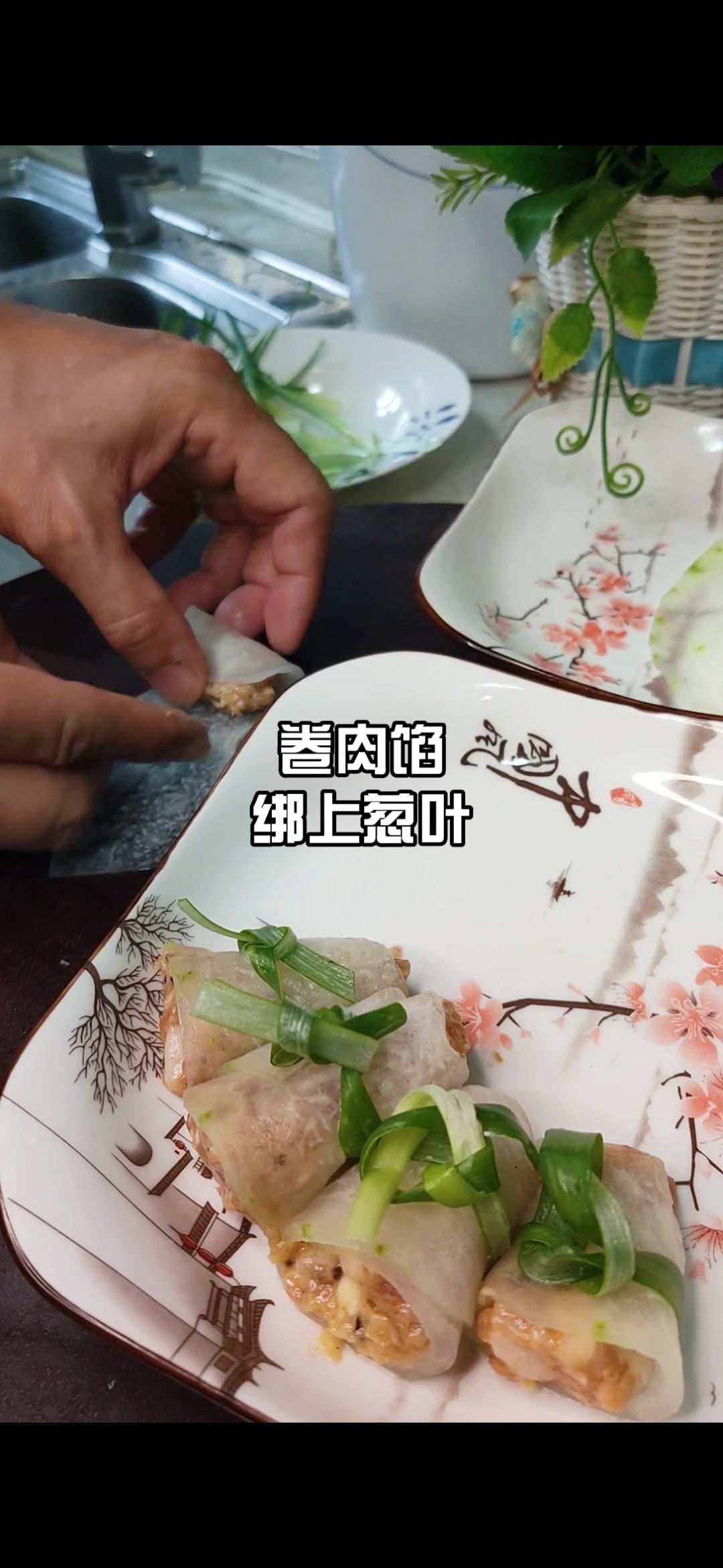 冬瓜肉卷的做法-家常味蒸菜譜-易網健康養生網 冬瓜肉卷的做法-家常味蒸菜譜