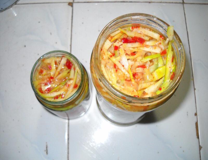 野酸筍鹵鴨肫的做法-酸辣味炒菜譜