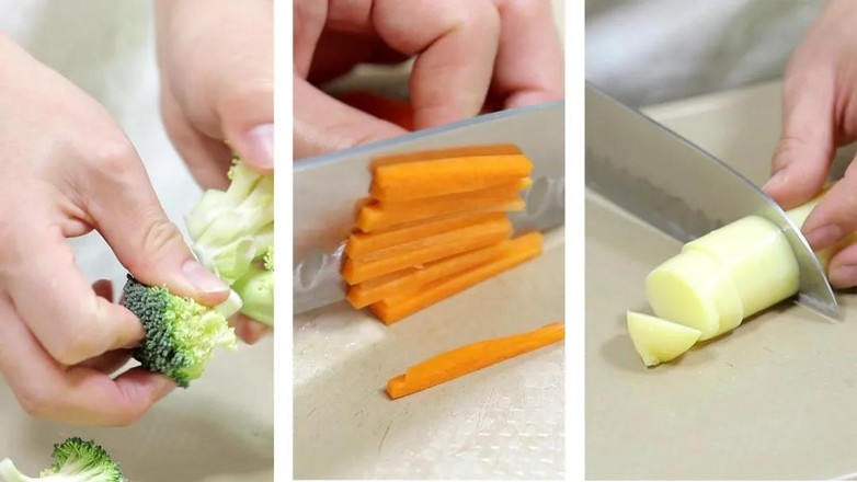 三鮮豆腐  寶寶輔食食譜的做法-家常味炒菜譜