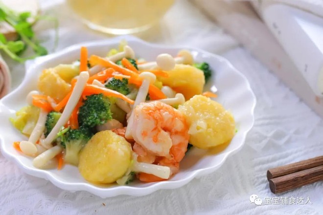 三鮮豆腐  寶寶輔食食譜的做法-家常味炒菜譜