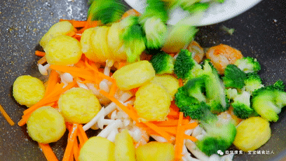三鮮豆腐  寶寶輔食食譜的做法-家常味炒菜譜
