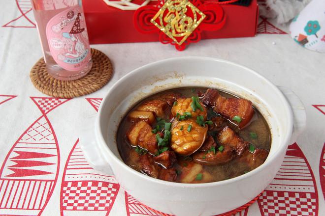 鮑魚紅燒肉的做法-家常味煮菜譜