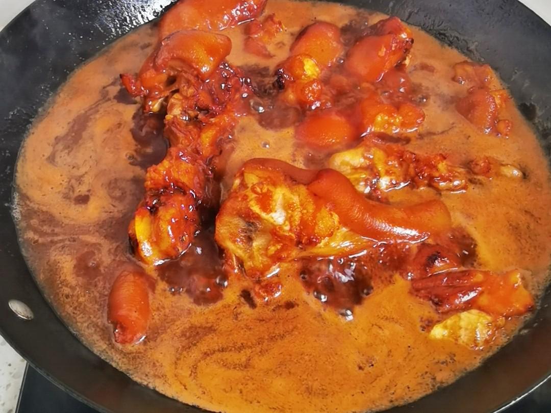 腐乳豬蹄-滿滿的膠原蛋白，軟糯不油膩，入口即化的做法-咸鮮味燉菜譜