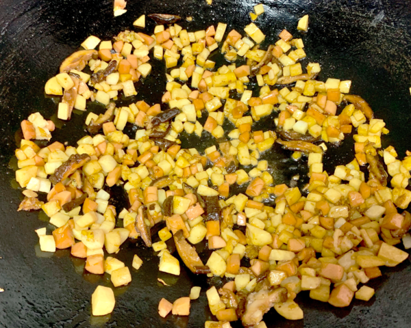 香芋蒸飯（素食）的做法-家常味煮菜譜