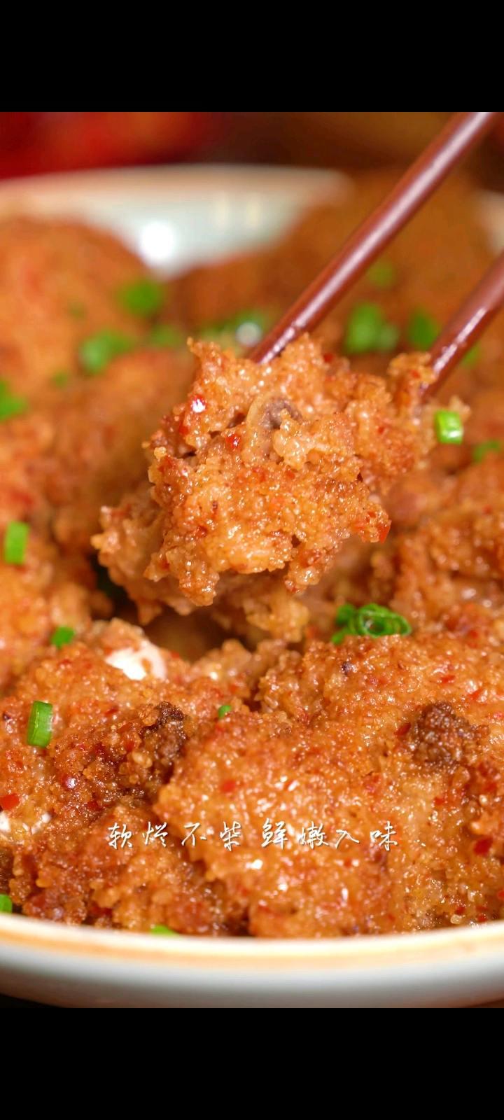 軟爛入味的粉蒸排骨，做法真的太簡單了！的做法-家常味煮菜譜