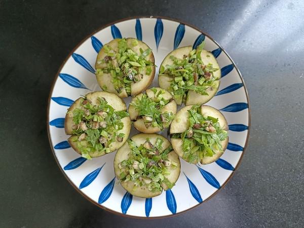 芹菜香菇夾茄子的做法-家常味蒸菜譜