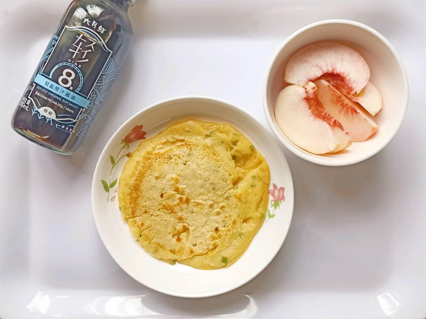 早餐雞蛋餅的做法-咸鮮味煎菜譜