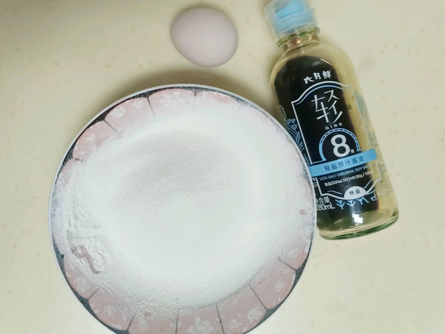 早餐雞蛋餅的做法-咸鮮味煎菜譜