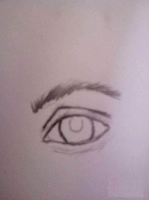 素描眼睛畫法步驟圖片 初學者如何畫眼睛