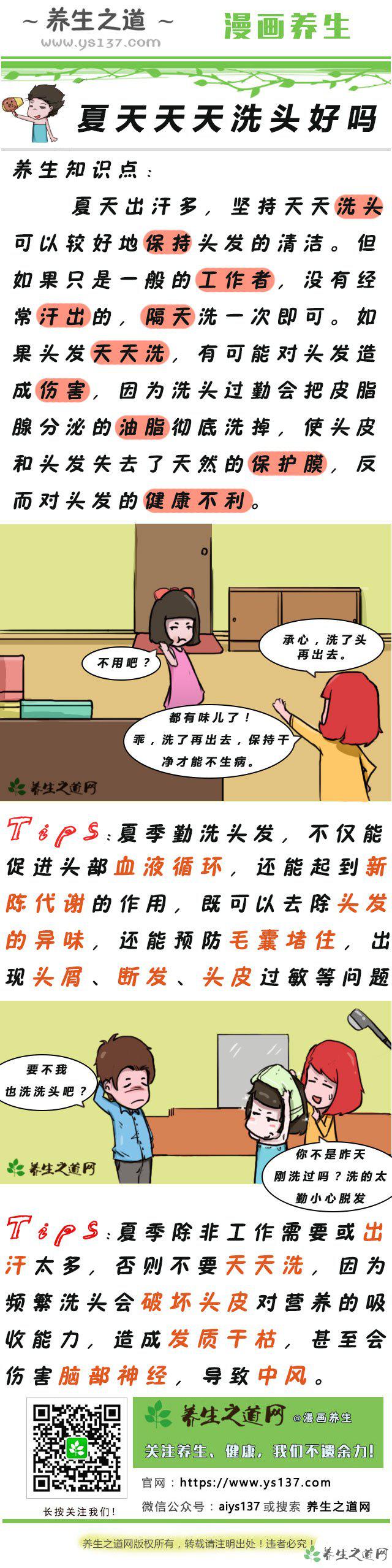 夏天天天洗頭好嗎-易網(wǎng)健康<a href=http://www.logojc.com/jkys/ target=_blank class=infotextkey>養(yǎng)生</a>網(wǎng) 夏天天天洗頭好嗎